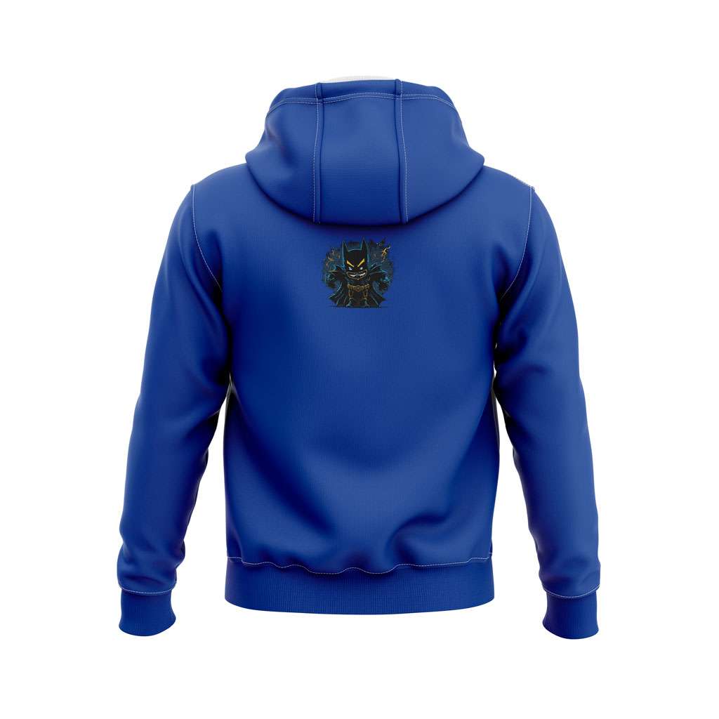 batman hoodie blue